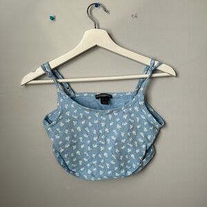 Women's Flower Crop Top